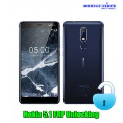 Nokia 5.1 TA-1076 Pin/Pattern Removal + FRP Unlocking Service